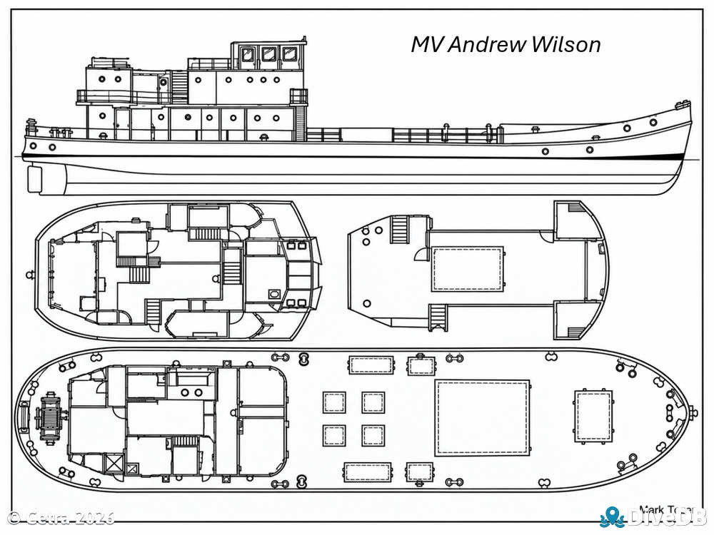 Photo at MV Andrew Wilson. 